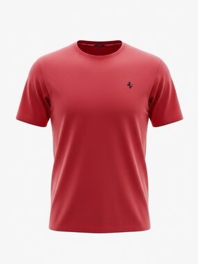 Authentic Ferrari Lifestyle Tee Shirt Mens XL Embroidered Prancing Horse